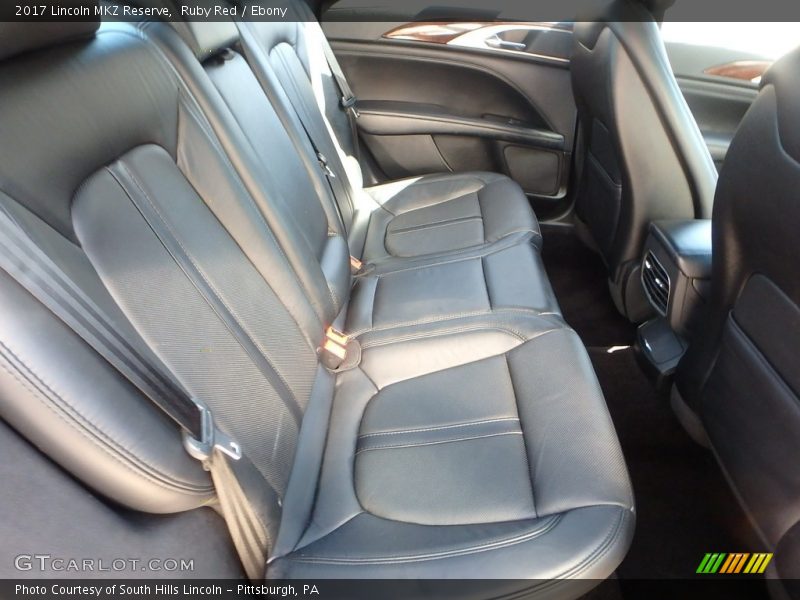 Ruby Red / Ebony 2017 Lincoln MKZ Reserve
