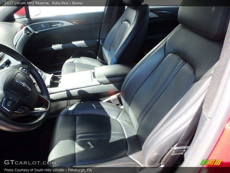 Ruby Red / Ebony 2017 Lincoln MKZ Reserve