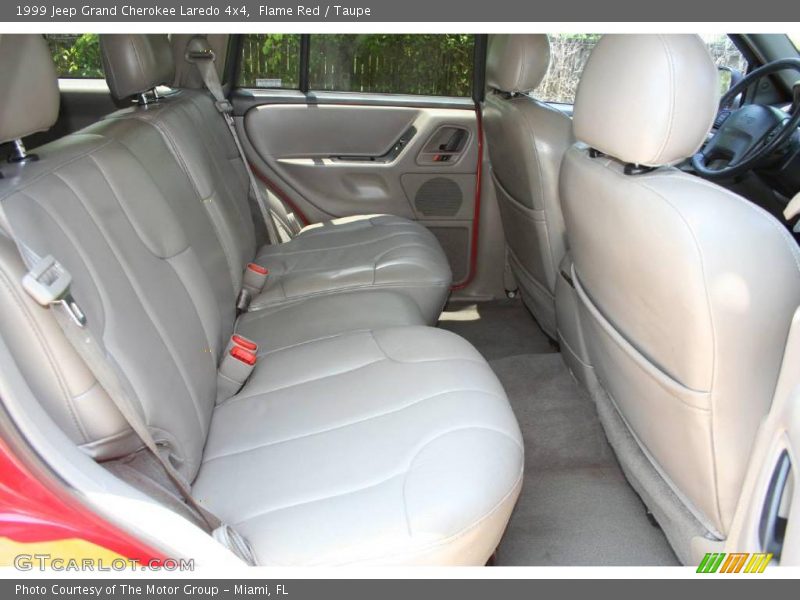 Flame Red / Taupe 1999 Jeep Grand Cherokee Laredo 4x4