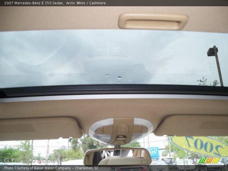 Arctic White / Cashmere 2007 Mercedes-Benz E 350 Sedan