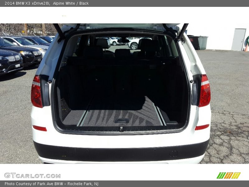 Alpine White / Black 2014 BMW X3 xDrive28i