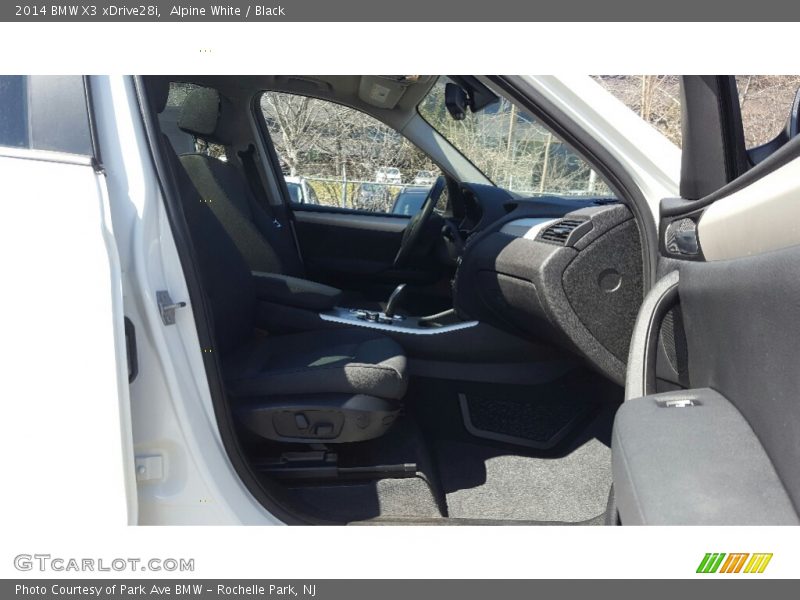 Alpine White / Black 2014 BMW X3 xDrive28i
