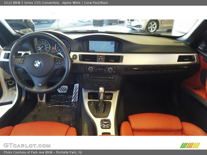 Alpine White / Coral Red/Black 2013 BMW 3 Series 335i Convertible