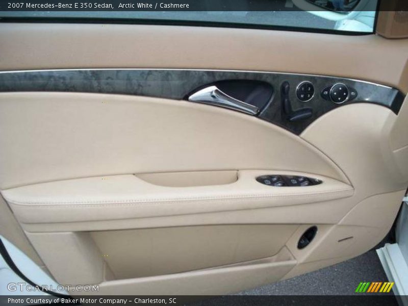 Arctic White / Cashmere 2007 Mercedes-Benz E 350 Sedan