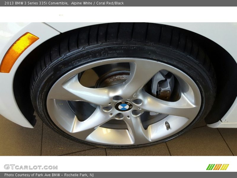 Alpine White / Coral Red/Black 2013 BMW 3 Series 335i Convertible