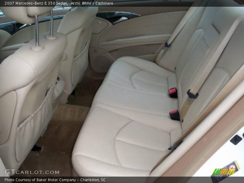 Arctic White / Cashmere 2007 Mercedes-Benz E 350 Sedan