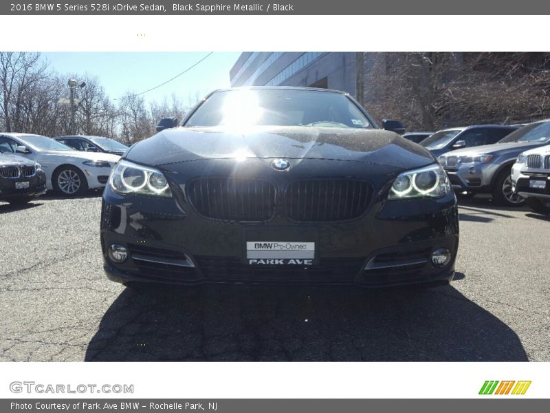 Black Sapphire Metallic / Black 2016 BMW 5 Series 528i xDrive Sedan