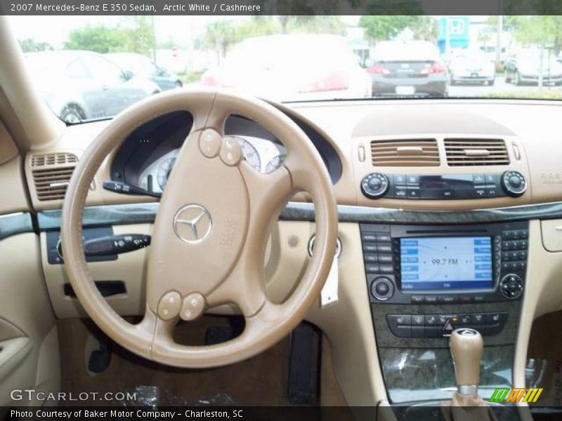 Arctic White / Cashmere 2007 Mercedes-Benz E 350 Sedan