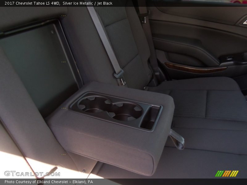 Silver Ice Metallic / Jet Black 2017 Chevrolet Tahoe LS 4WD