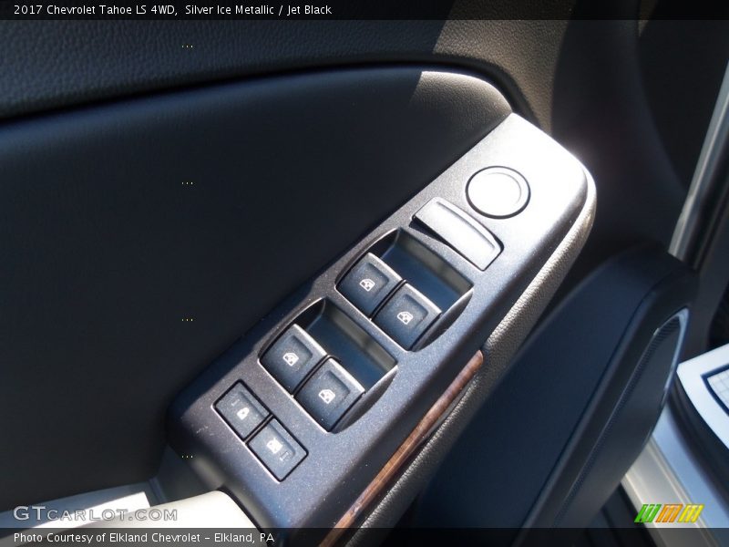 Silver Ice Metallic / Jet Black 2017 Chevrolet Tahoe LS 4WD