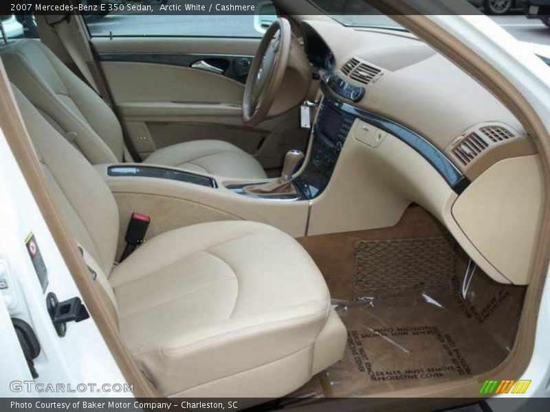 Arctic White / Cashmere 2007 Mercedes-Benz E 350 Sedan