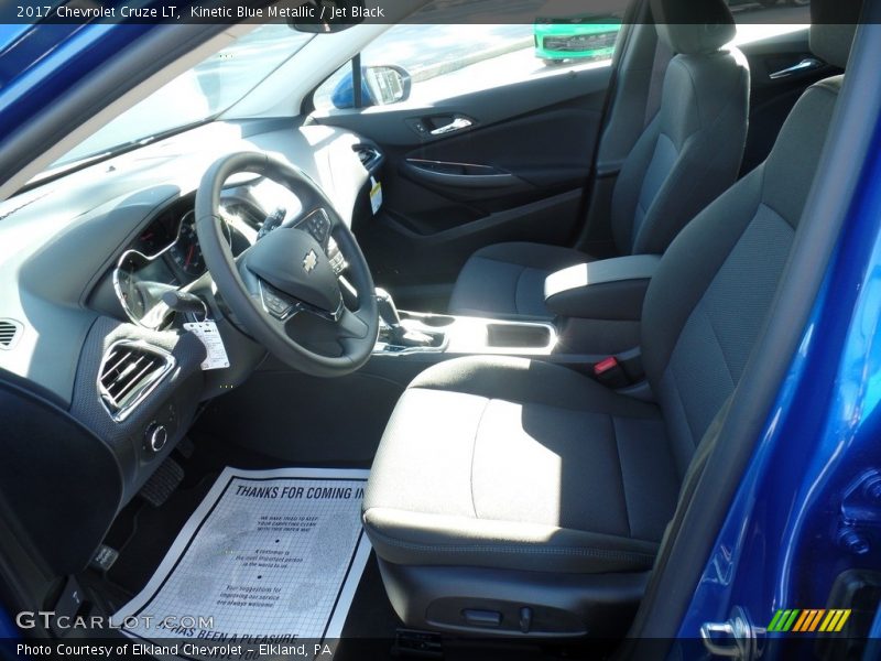 Kinetic Blue Metallic / Jet Black 2017 Chevrolet Cruze LT