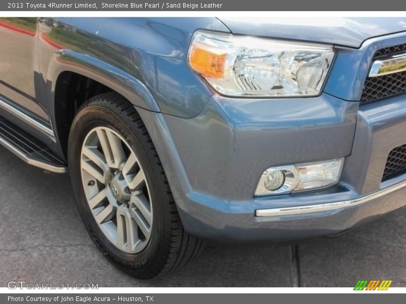 Shoreline Blue Pearl / Sand Beige Leather 2013 Toyota 4Runner Limited