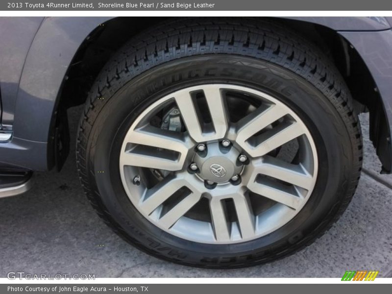 Shoreline Blue Pearl / Sand Beige Leather 2013 Toyota 4Runner Limited