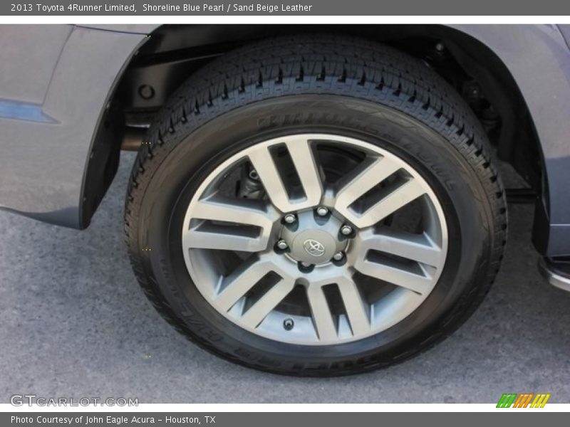 Shoreline Blue Pearl / Sand Beige Leather 2013 Toyota 4Runner Limited