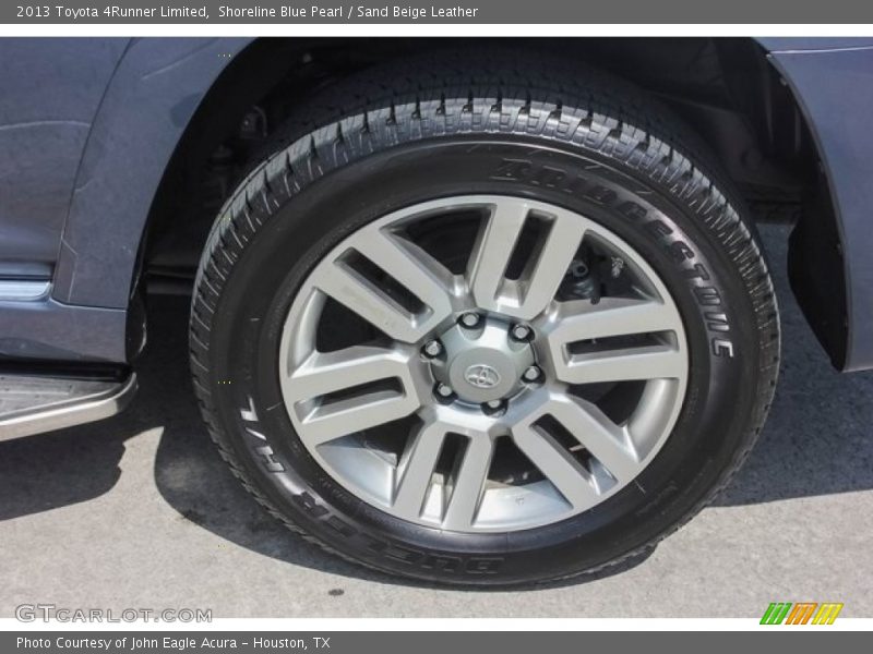 Shoreline Blue Pearl / Sand Beige Leather 2013 Toyota 4Runner Limited