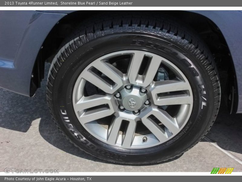 Shoreline Blue Pearl / Sand Beige Leather 2013 Toyota 4Runner Limited