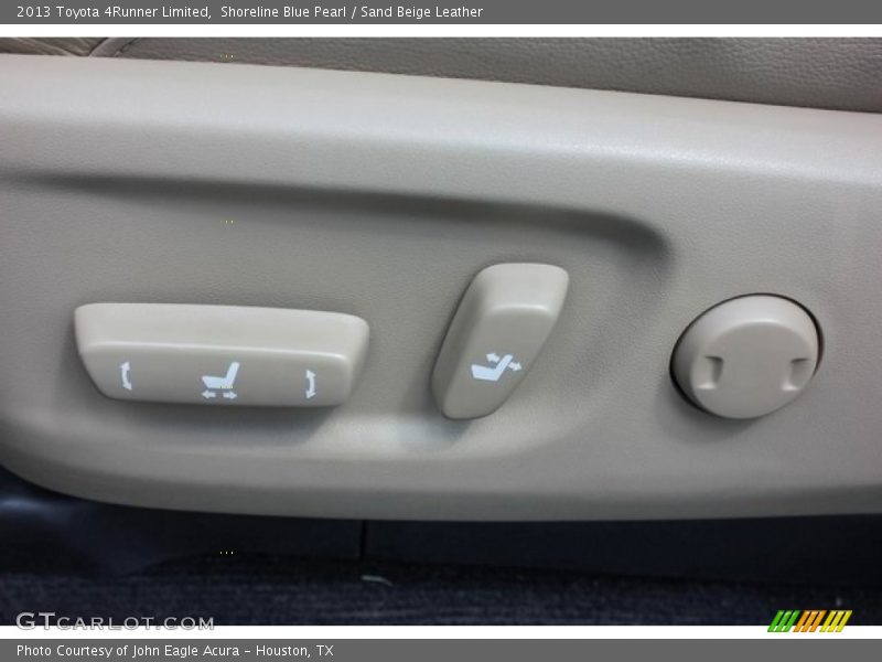 Shoreline Blue Pearl / Sand Beige Leather 2013 Toyota 4Runner Limited