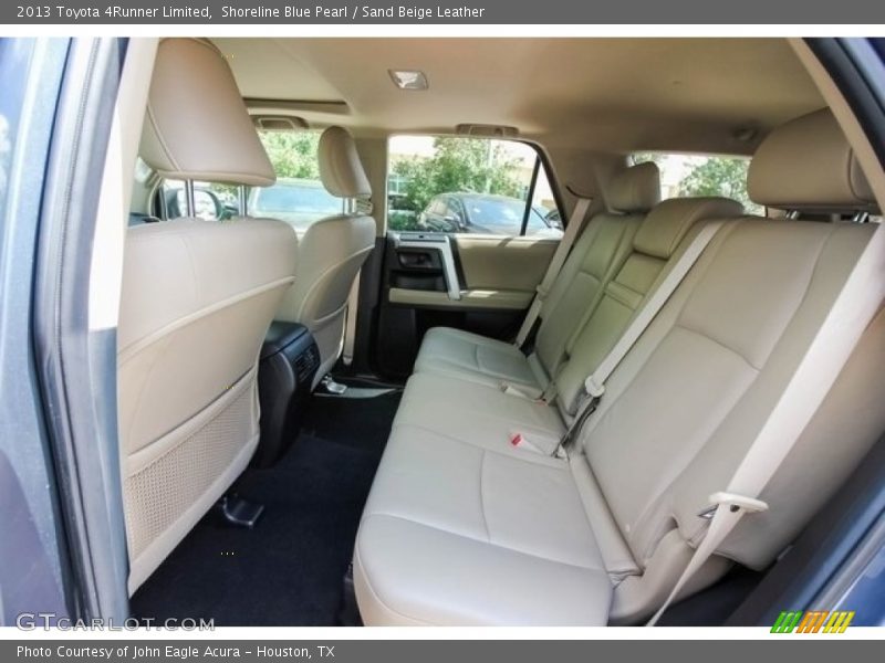 Shoreline Blue Pearl / Sand Beige Leather 2013 Toyota 4Runner Limited
