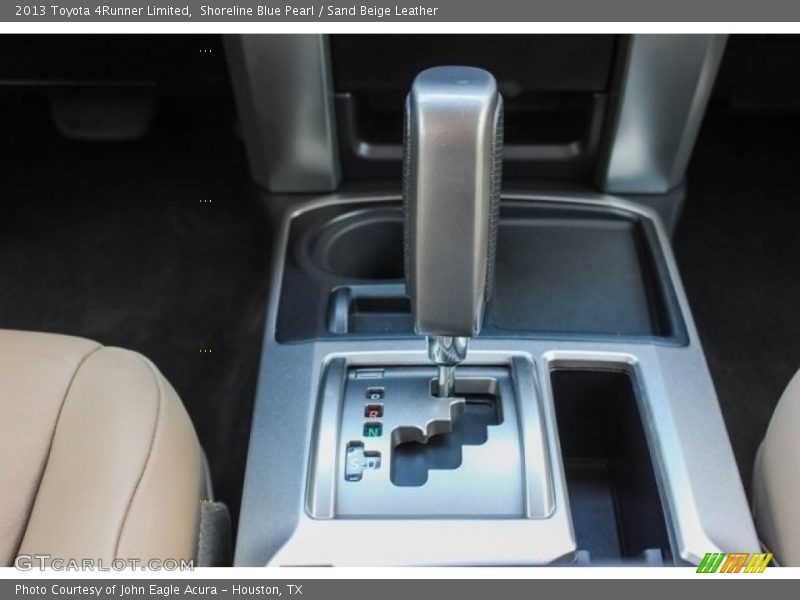 Shoreline Blue Pearl / Sand Beige Leather 2013 Toyota 4Runner Limited