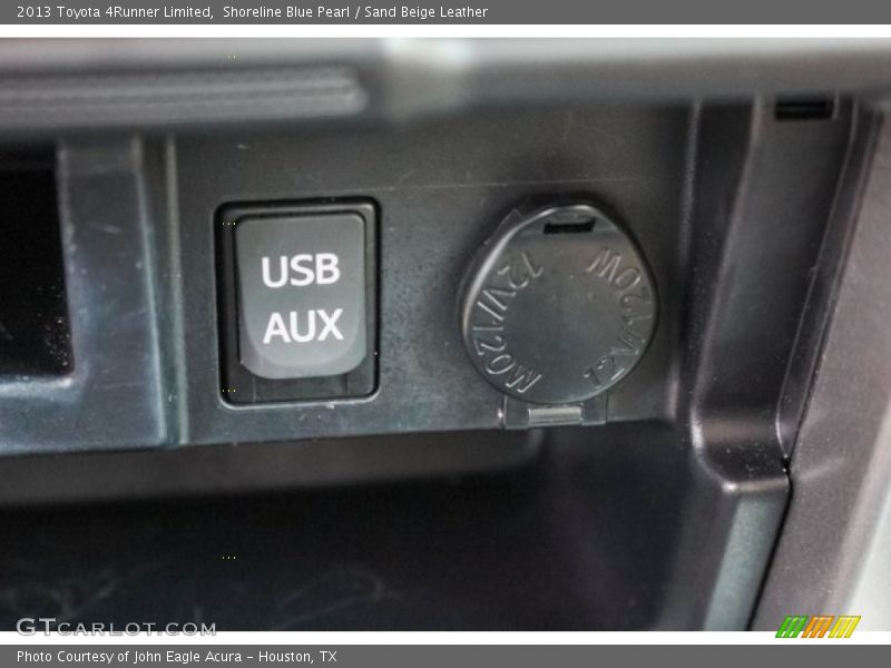 Shoreline Blue Pearl / Sand Beige Leather 2013 Toyota 4Runner Limited