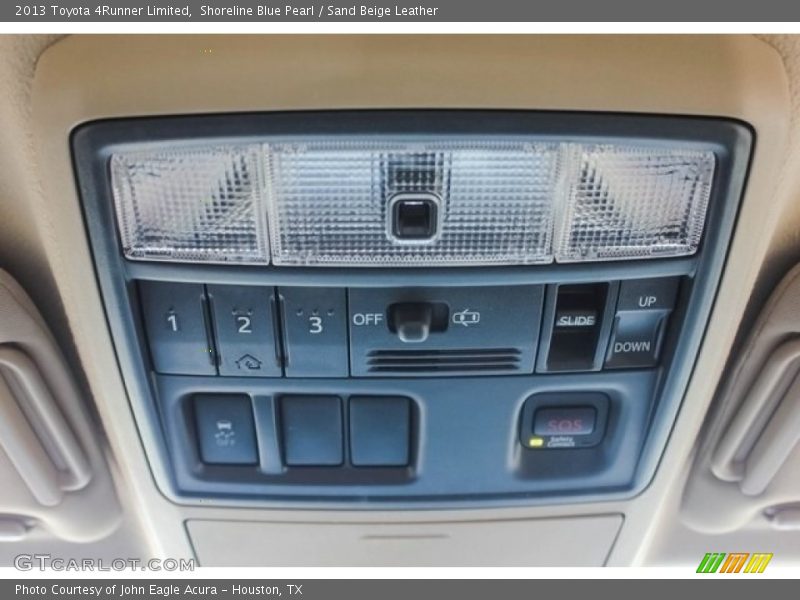 Shoreline Blue Pearl / Sand Beige Leather 2013 Toyota 4Runner Limited