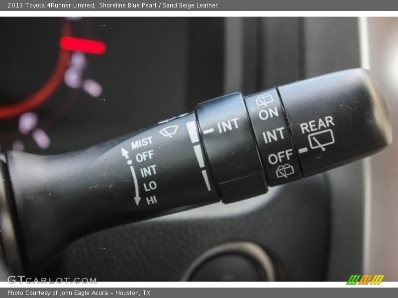 Shoreline Blue Pearl / Sand Beige Leather 2013 Toyota 4Runner Limited