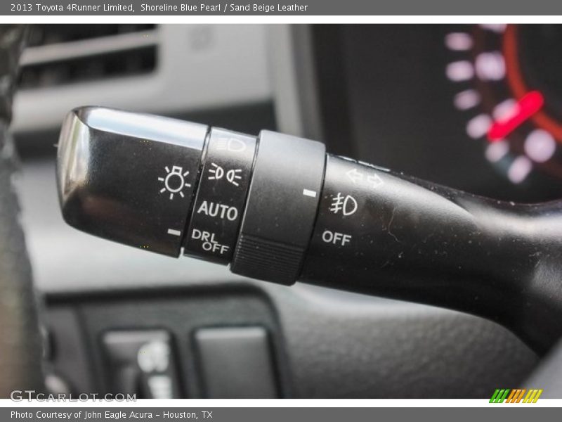 Shoreline Blue Pearl / Sand Beige Leather 2013 Toyota 4Runner Limited