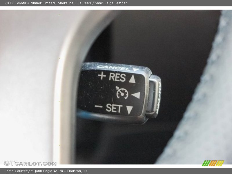 Shoreline Blue Pearl / Sand Beige Leather 2013 Toyota 4Runner Limited