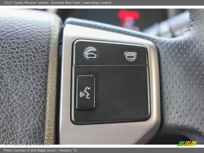 Shoreline Blue Pearl / Sand Beige Leather 2013 Toyota 4Runner Limited