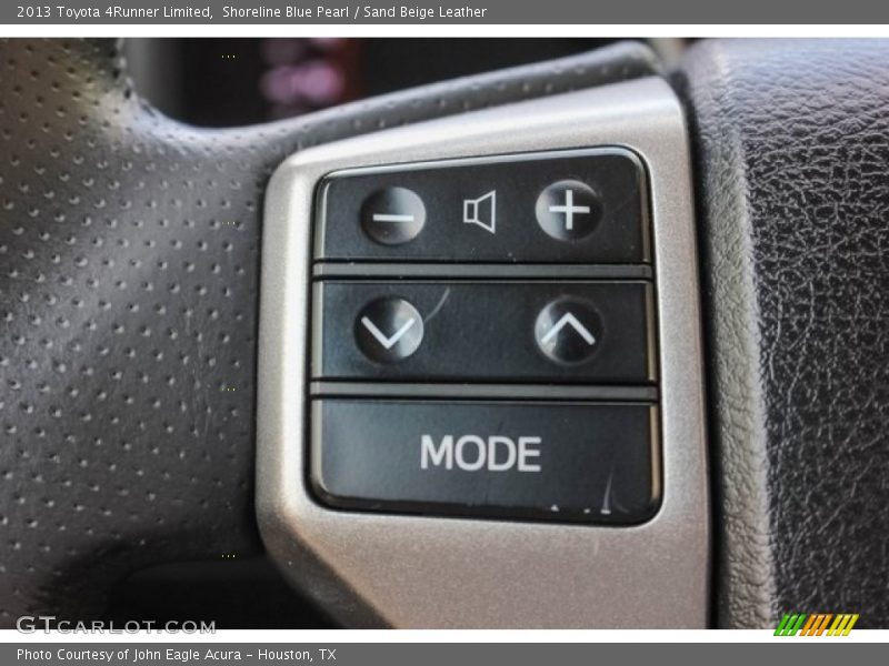 Shoreline Blue Pearl / Sand Beige Leather 2013 Toyota 4Runner Limited