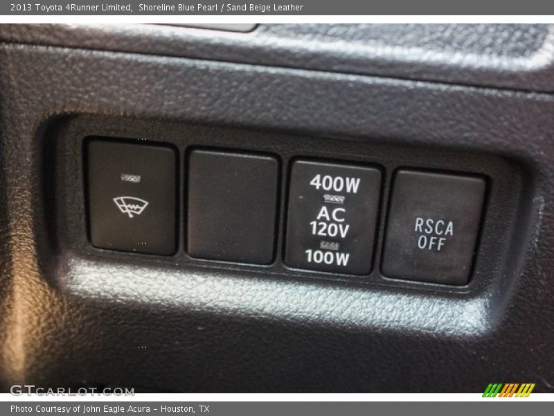 Shoreline Blue Pearl / Sand Beige Leather 2013 Toyota 4Runner Limited