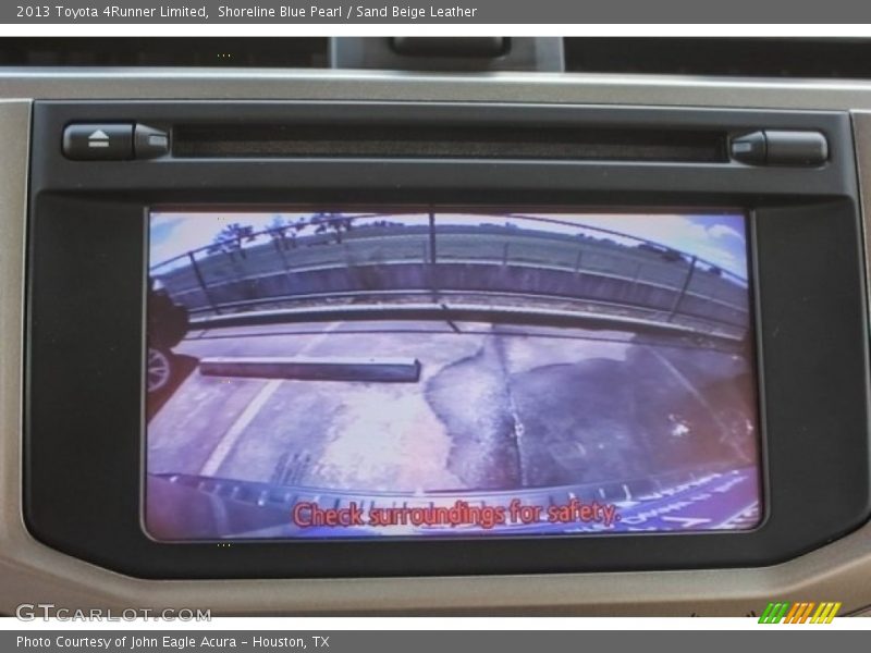 Shoreline Blue Pearl / Sand Beige Leather 2013 Toyota 4Runner Limited