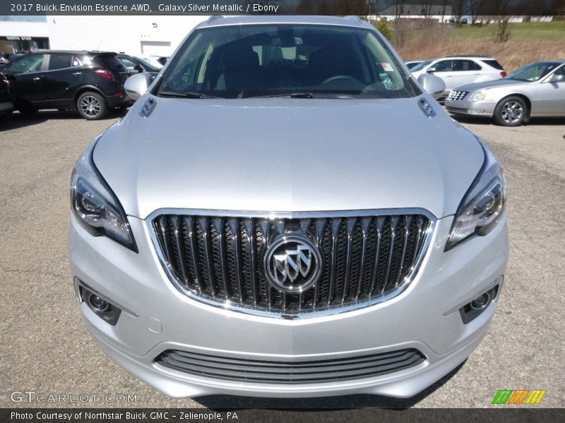 Galaxy Silver Metallic / Ebony 2017 Buick Envision Essence AWD