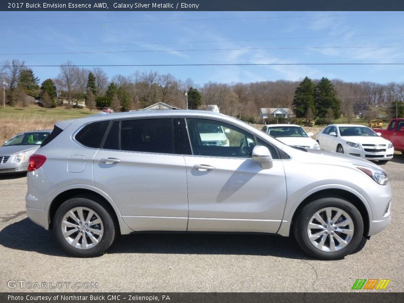 Galaxy Silver Metallic / Ebony 2017 Buick Envision Essence AWD