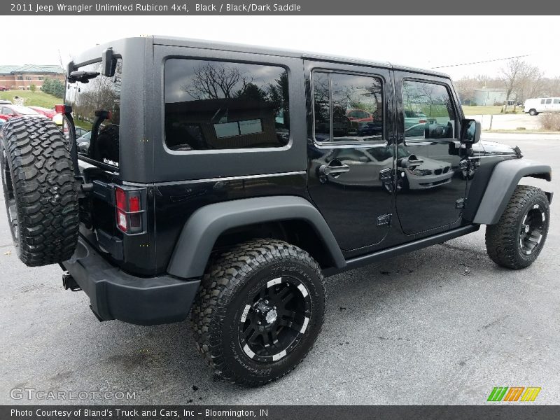 Black / Black/Dark Saddle 2011 Jeep Wrangler Unlimited Rubicon 4x4