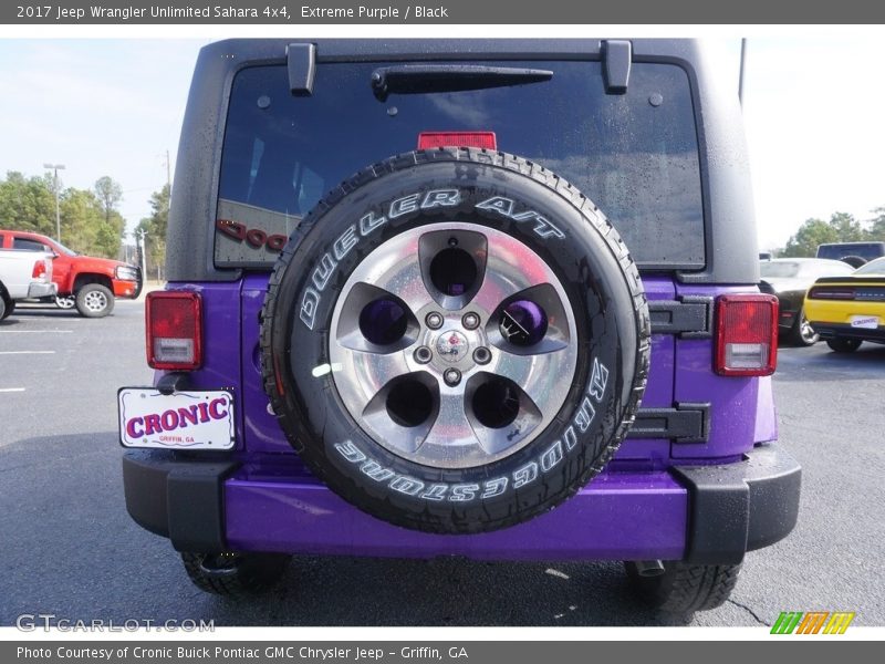 Extreme Purple / Black 2017 Jeep Wrangler Unlimited Sahara 4x4