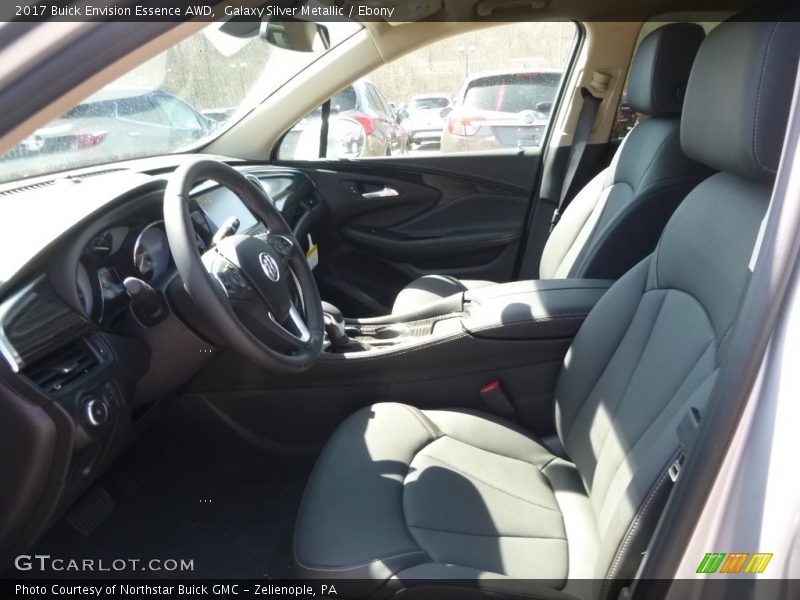 Galaxy Silver Metallic / Ebony 2017 Buick Envision Essence AWD