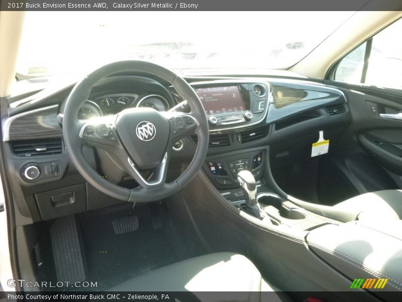 Galaxy Silver Metallic / Ebony 2017 Buick Envision Essence AWD