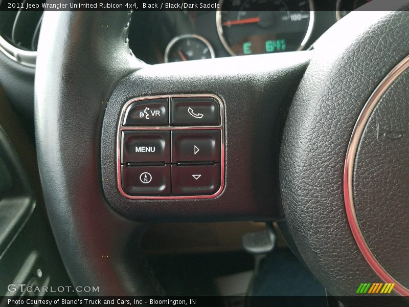 Black / Black/Dark Saddle 2011 Jeep Wrangler Unlimited Rubicon 4x4