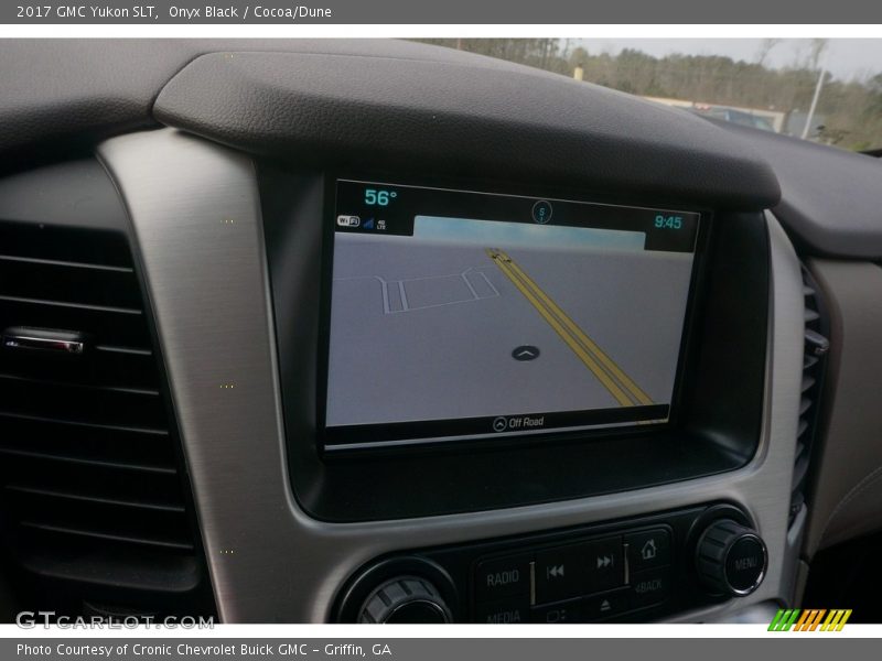 Onyx Black / Cocoa/Dune 2017 GMC Yukon SLT