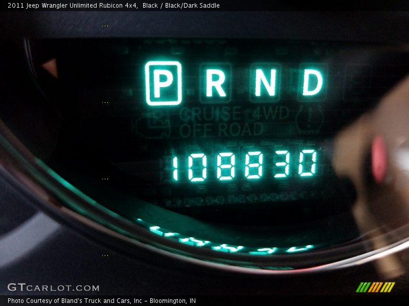 Black / Black/Dark Saddle 2011 Jeep Wrangler Unlimited Rubicon 4x4