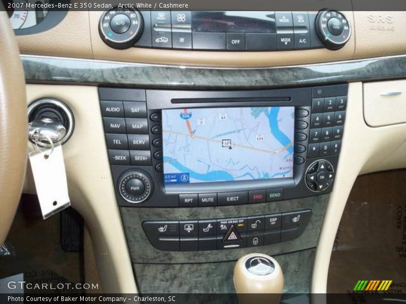 Arctic White / Cashmere 2007 Mercedes-Benz E 350 Sedan