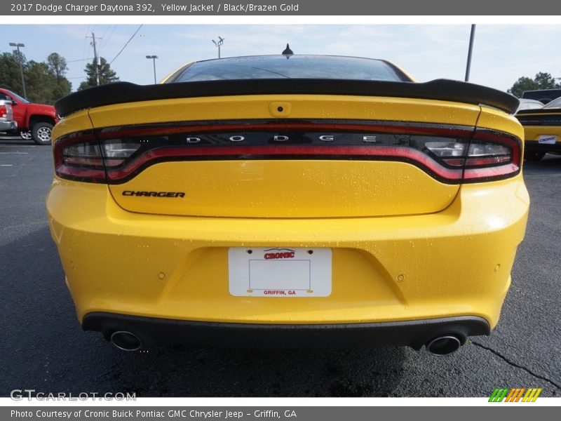 Yellow Jacket / Black/Brazen Gold 2017 Dodge Charger Daytona 392