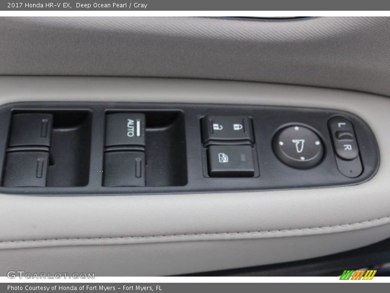 Deep Ocean Pearl / Gray 2017 Honda HR-V EX