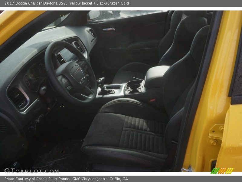Yellow Jacket / Black/Brazen Gold 2017 Dodge Charger Daytona 392