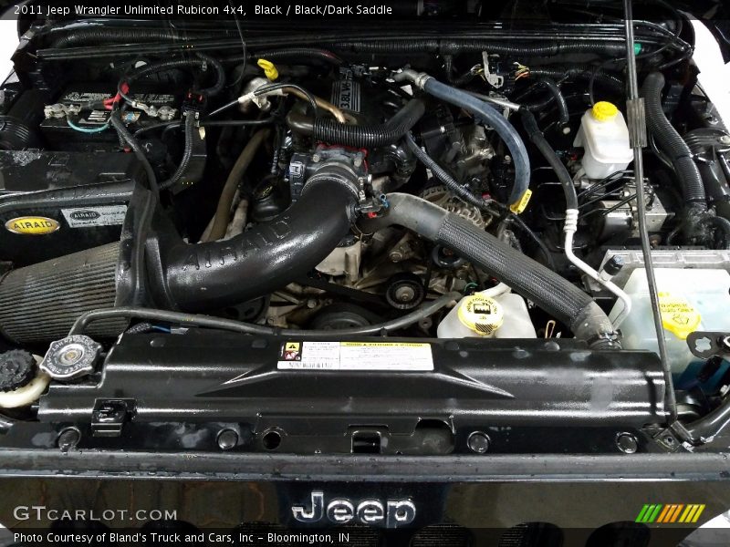 Black / Black/Dark Saddle 2011 Jeep Wrangler Unlimited Rubicon 4x4