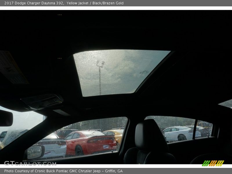 Yellow Jacket / Black/Brazen Gold 2017 Dodge Charger Daytona 392
