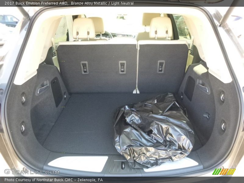 Bronze Alloy Metallic / Light Neutral 2017 Buick Envision Preferred AWD
