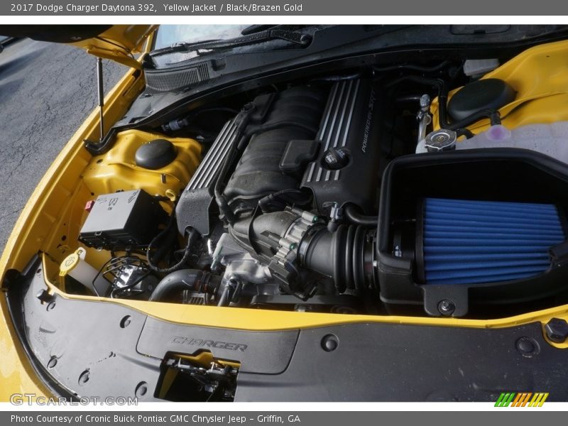 Yellow Jacket / Black/Brazen Gold 2017 Dodge Charger Daytona 392